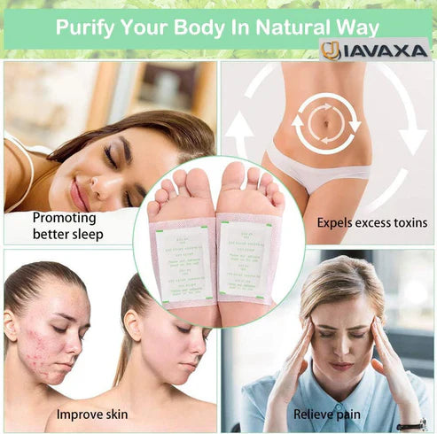 Premium Natural Detox Foot Patches (Pack of 40) BUY 1 GET 1 FREE